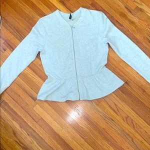 H&M peplum sweater